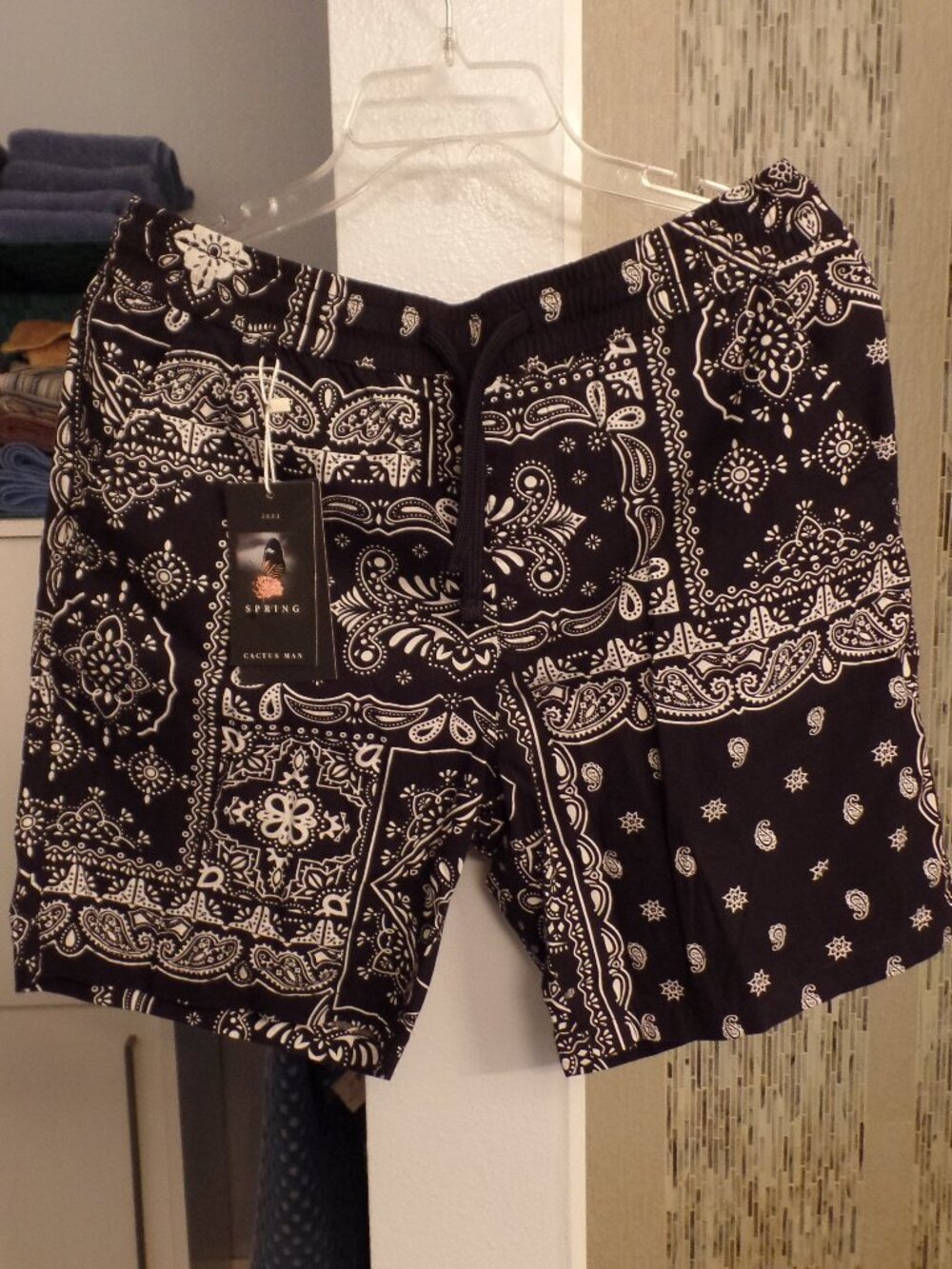 CACTUS MAN Ricky Singh Men's Shorts - NWT - Medium